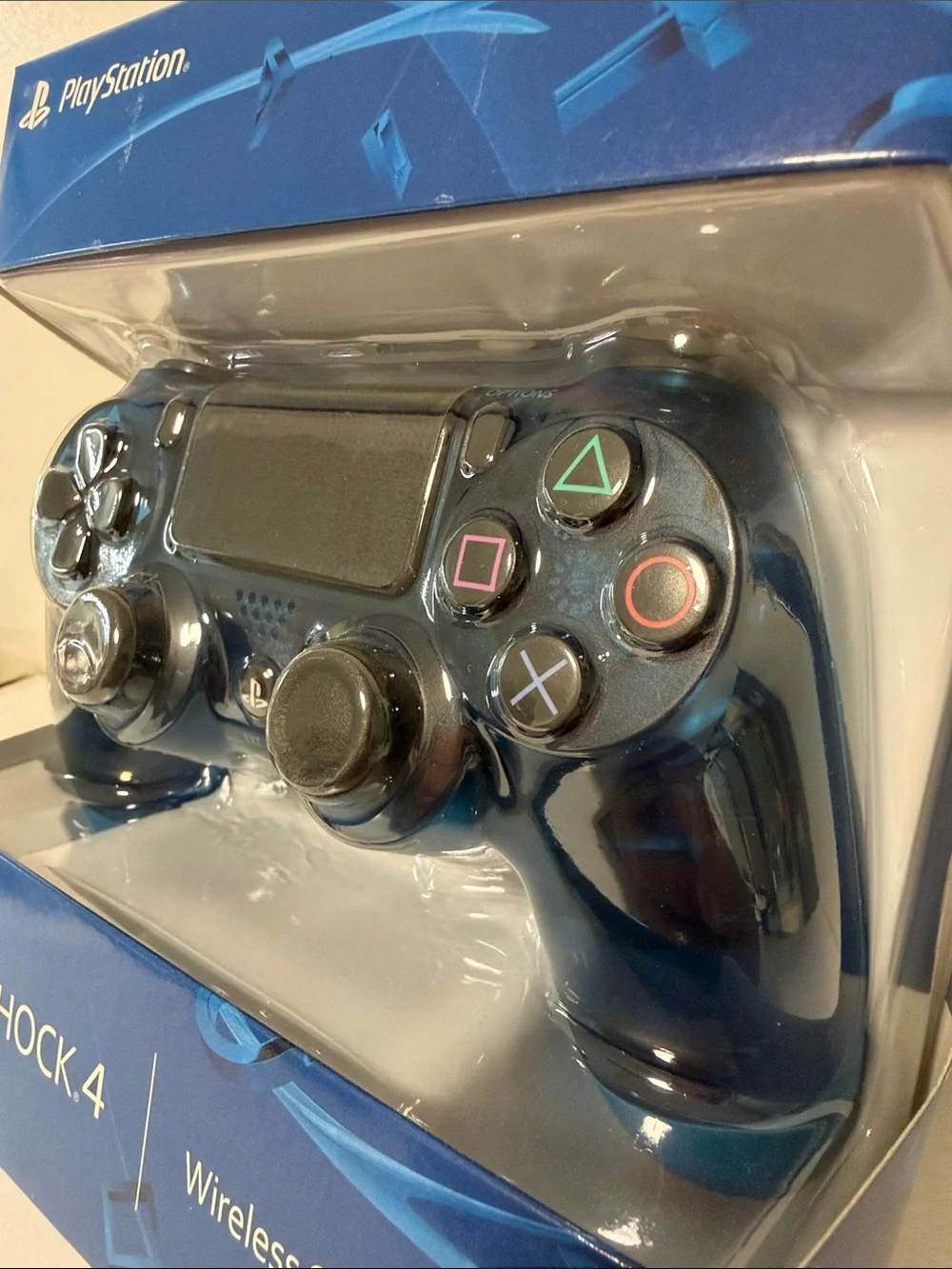 Sony PlayStation DualShock 4 Wireless Controller - transparent Blue